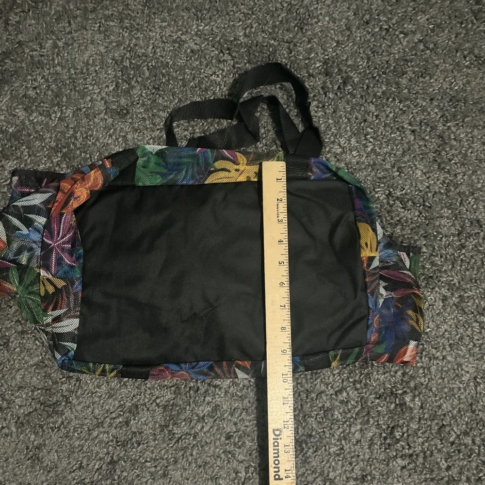 Rainbow Palm‎ Leaf Shopping Bag Mesh Polyester